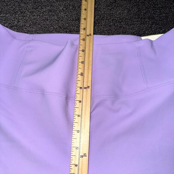Offline By Aerie Hi-Rise Leggings Womens 2XL Purple Stretch Yoga Workout Pull On - Picture 7 of 8